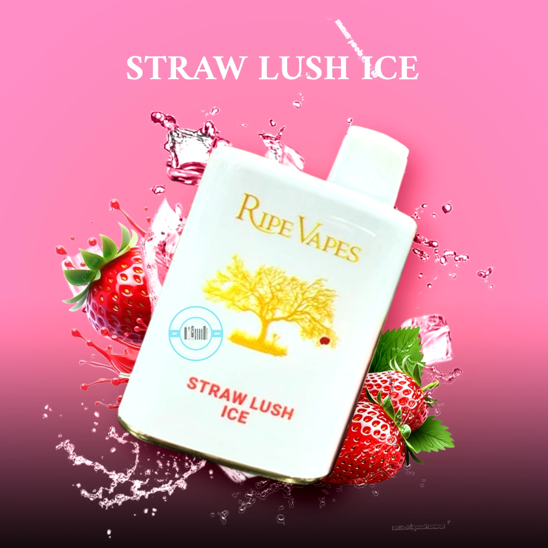Ripe Vapes IVORY 40000 Puffs Disposable Vape STRAW LUSHH ICE In UAE Ripe Vapes IVORY 40000 Puffs Disposable Vape STRAW LUSHH ICE In UAE