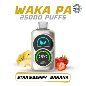 Waka PA 25000 Puffs Strawberry Banana Disposable Vape 50 MG in UAE