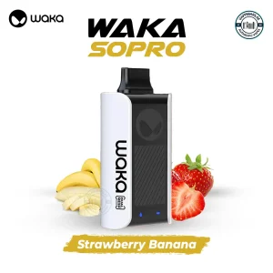Waka SoPro 10000 Puffs Strawberry Banana Disposable Vape In Dubai