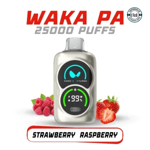 Waka PA 25000 Puffs Strawberry raspBerry Disposable Vape 50 MG in UAE