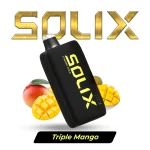Hayati Solix 30000 Puffs Disposable Vape Golden Edition Triple mango Flavors In UAE