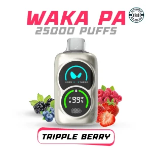 Waka PA 25000 Puffs Tripple Berry Disposable Vape 50 MG in UAE