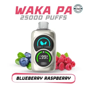 Waka PA 25000 Puffs blueberry raspberry Disposable Vape 50 MG in UAE