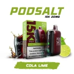 Pod Salt 15000 Puffs Disposable Vape cola lime 20mg In Dubai UAE