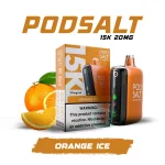 Pod Salt 15000 Puffs Disposable Vape 20mg orange ice In Dubai UAE