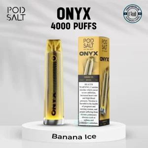 Pod Salt Onyx 4000 Puffs Banana Ice in UAE