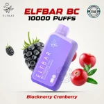 ELFBAR BC 10000 Puffs Blacknerry Cranberry Disposable Vape in Dubai UAE