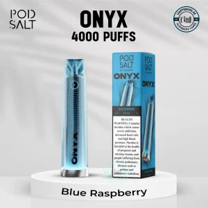 Pod Salt Onyx 4000 Puffs Blue Raspberry in UAE