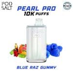 Pod Salt Pearl Pro 10000 Puffs Blue Raz Gummy in Dubai UAE