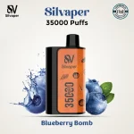 Silvaper 35000 Puffs Blueberry Bomb Disposable Vape In Dubai