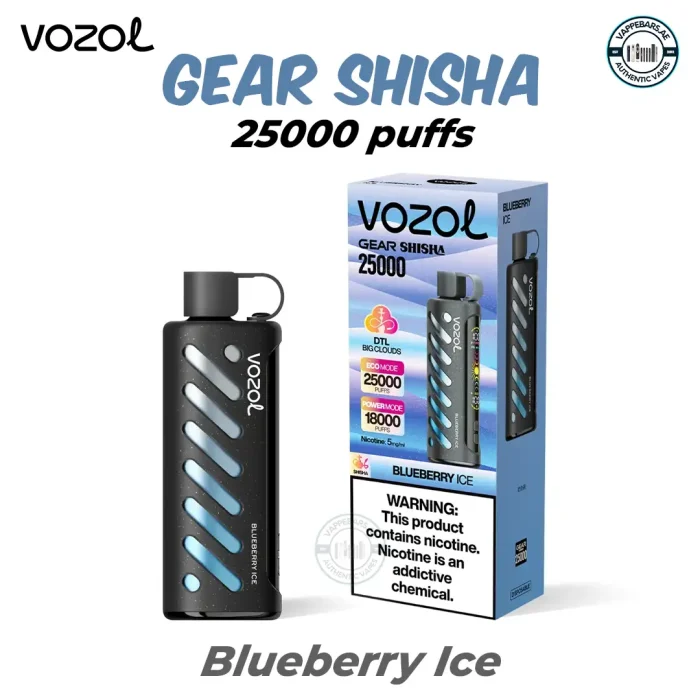 blueberry ice vozol 25k Vozol Gear Shisha 25000 Blueberry Ice Einweg-Vape kaufen main image 0