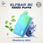 ELFBAR BC 10000 Puffs Blueberry Mint Disposable Vape in Dubai UAE