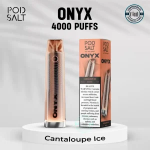 Pod Salt Onyx 4000 Puffs Cantaloupe Ice in UAE