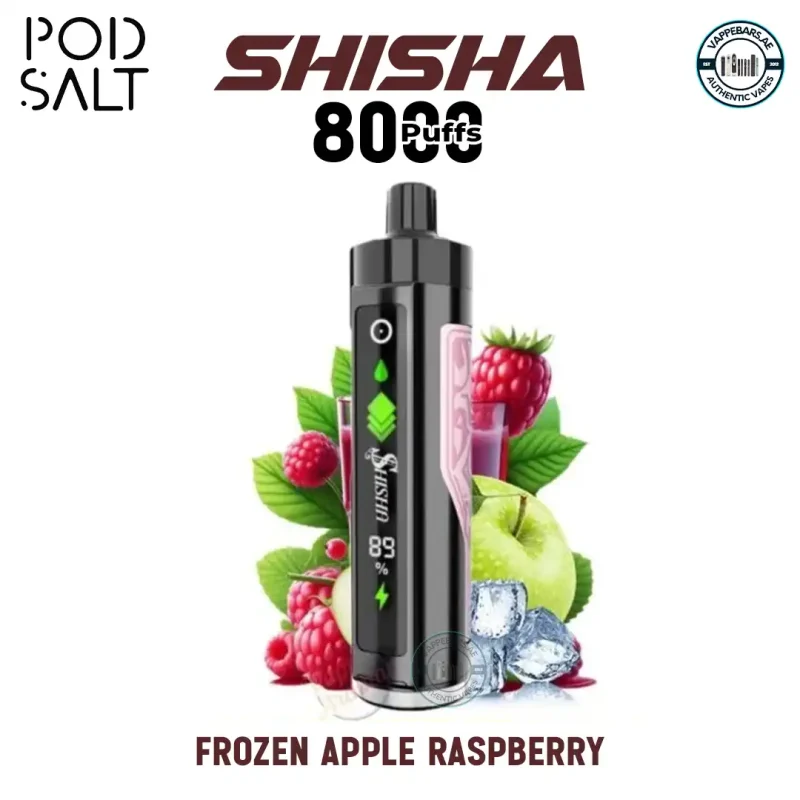 Pod Salt Shisha 8000 Puffs Cola Lime in Dubai UAE