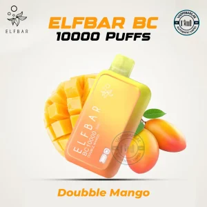 ELFBAR BC 10000 Puffs Doubble Mango Disposable Vape in Dubai UAE