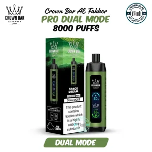 Al Fakher Pro Crown Bar 8000 Puffs Dual Mode in UAE