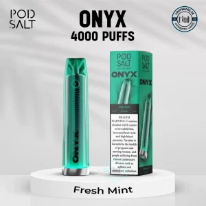 Pod Salt Onyx 4000 Puffs Fresh Mint in UAE