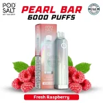 Pod Salt Pearl Bar 20mg/ml-6000 Puffs Fresh Raspberry in Dubai UAE
