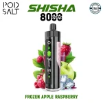 Pod Salt Shisha 8000 Puffs Frozen Apple Raspberry in Dubai UAE
