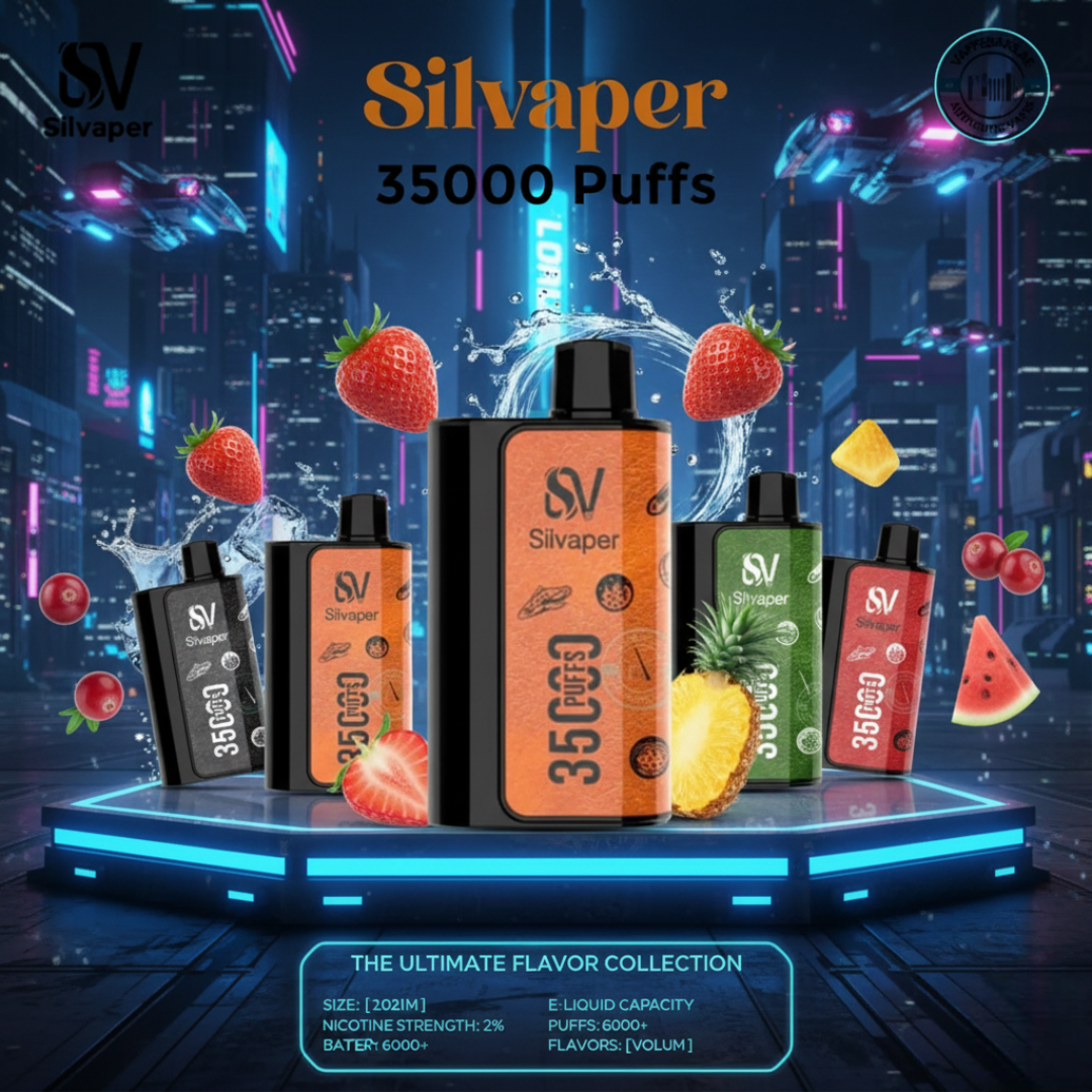 Silvaper 35000 Puffs Disposable Vape In Dubai