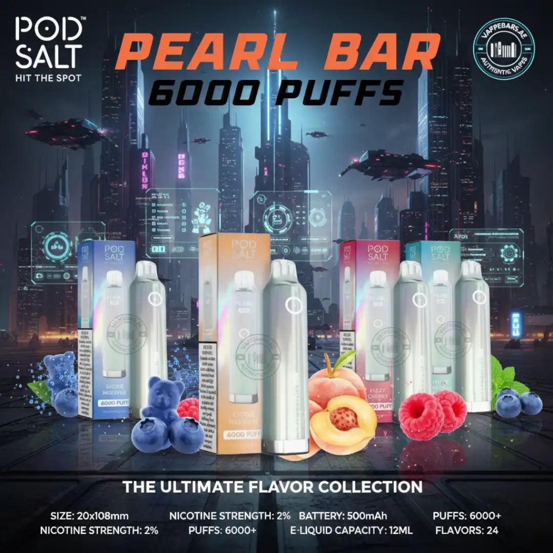 Pod Salt Pearl Bar 20mg/ml-6000 Puffs in Dubai UAE