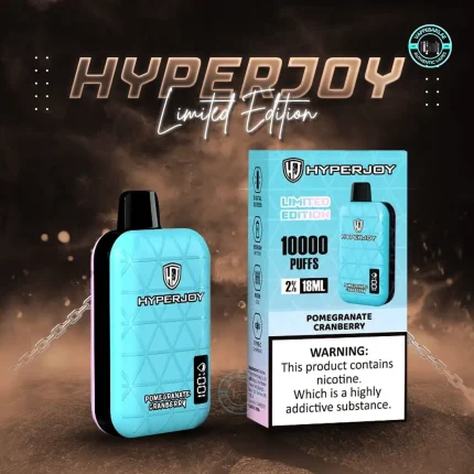 HYPERJOY Limited Edition 10000 Puffs Pomegranate Cranberry in Dubai UAE