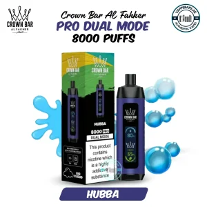 Al Fakher Pro Crown Bar 8000 Puffs Hubba in UAE