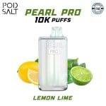 Pod Salt Pearl Pro 10000 Puffs Lemon Lime in Dubai UAE