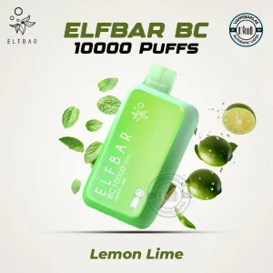 ELFBAR BC 10000 Puffs Lemon Lime Disposable Vape in Dubai UAE