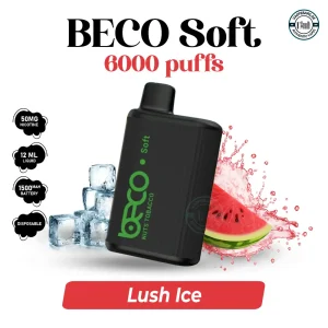 BECO Soft 6000 puffs 20MG Lush Ice Disposable Vape in UAE