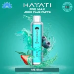 HAYATI Pro Max 4000 Puffs ME Blue Disposable Vape in Dubai