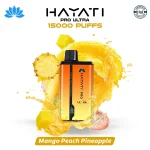Buy Hayati Pro Ultra 15000 Puffs Mango Peach Pineapple in UAE