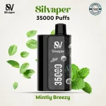 Silvaper 35000 Puffs Mintly Breezy Disposable Vape In Dubai