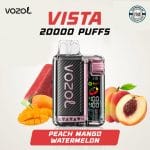VOZOL Vista 20000 Puffs PEACH MANGO WATERMELON Disposable Vape in Dubai