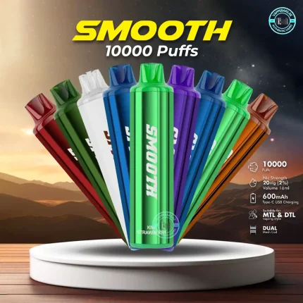 Smooth 10000 Puffs Disposable Vape in Dubai UAE
