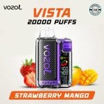 VOZOL Vista 20000 Puffs STRAWBERRY MANGO Disposable Vape in Dubai