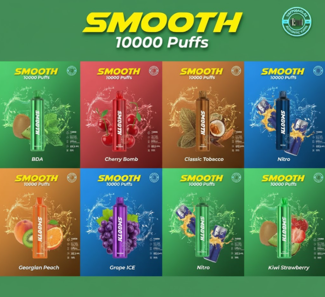 Smooth 10000 Puffs Disposable Vape in Dubai UAE