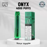 Pod Salt Onyx 4000 Puffs Sour Apple in UAE