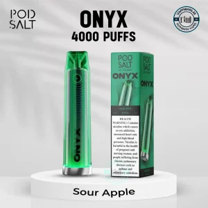 Pod Salt Onyx 4000 Puffs Sour Apple in UAE