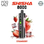 Pod Salt Shisha 8000 Puffs Strawberry in Dubai UAE