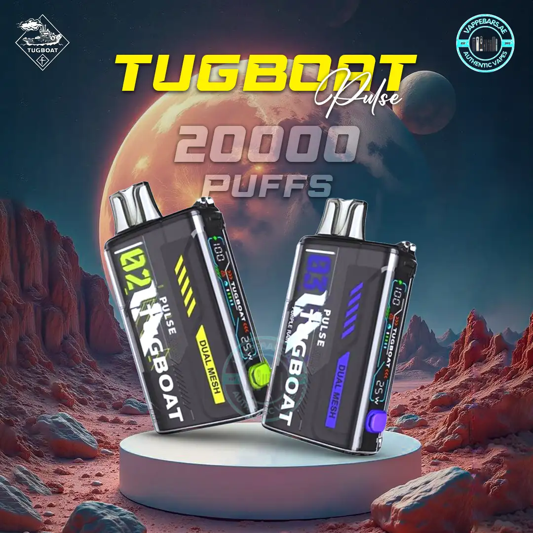 Tugboat Pulse 20000 Puffs Disposable Vape in Dubai