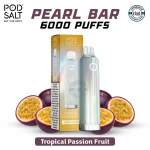 Pod Salt Pearl Bar 20mg/ml-6000 Puffs Tropical Passion Fruit in Dubai UAE