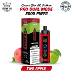Al Fakher Pro Crown Bar 8000 Puffs Two Apple in UAE