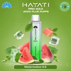 HAYATI Pro Max 4000 Puffs Watermelon ICE Disposable Vape in Dubai