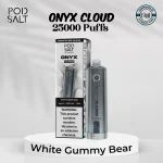 Pod Salt Onyx Cloud 25000 Puffs white Gummy Bear Disposable Vape in Dubai