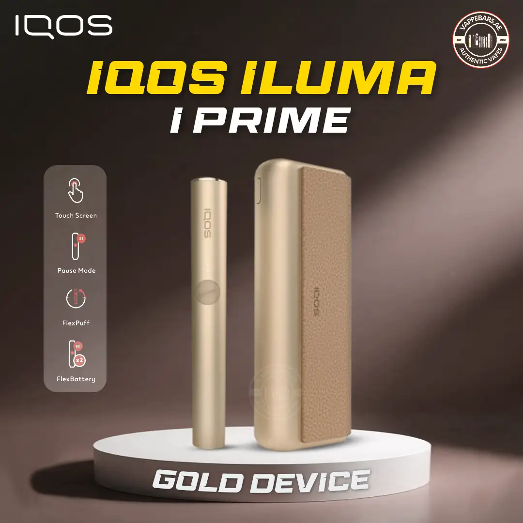 IQOS ILUMA PRIME GOLD DEVICE Dubai UAE IQOS ILUMA PRIME GOLD DEVICE Dubai UAE
