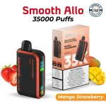 Smooth Allo 35000 puffs Disposable Vape Mango Strawberry in UAE