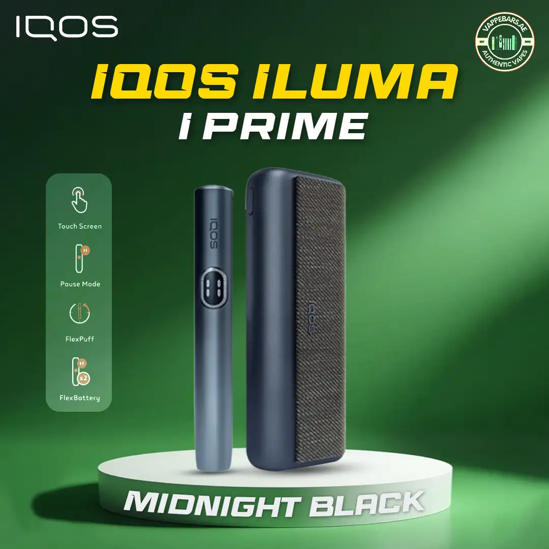 IQOS ILUMA I Prime Midnight Black in Dubai UAE IQOS ILUMA I Prime Midnight Black in Dubai UAE