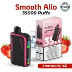 Smooth Allo 35000 puffs Disposable Vape Strawberry ICE in UAE