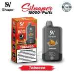 Silvaper 15000 Puffs Disposable Vape Tobacco in UAE